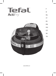 Használati útmutató Tefal GH806B40 ActiFry Olajsütő