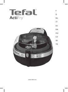Manuale Tefal GH806115 ActiFry Friggitrice