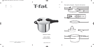Bruksanvisning Tefal P3105231 Tryckkokare