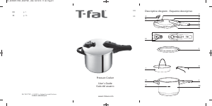 Manual Tefal P2530753 Pressure Cooker