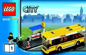 Bedienungsanleitung Lego set 60031 City Stadtviertel mit Bus