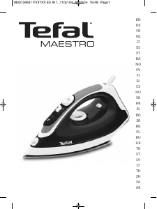 Brugsanvisning Tefal FV3775T0 Maestro Strygejern