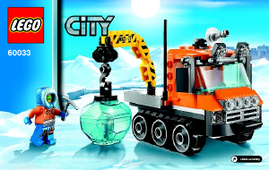 Käyttöohje Lego set 60033 City Arktinen telaketjuauto