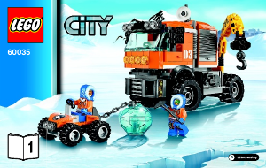 Bedienungsanleitung Lego set 60035 City Arktis-Truck