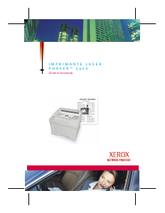 Mode d’emploi Xerox Phaser 5400 Imprimante