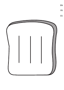 Manual de uso Tefal TT176E50-1 Tostador