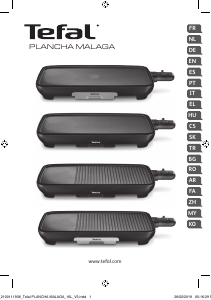Használati útmutató Tefal TG391812 Plancha Malaga Asztali grillsütő