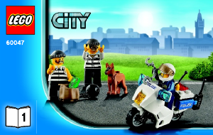 Instrukcja Lego set 60047 City Posterunek policji