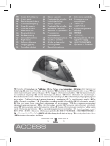 Посібник Tefal FV1532T0 Access Праска