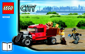 Mode d’emploi Lego set 60048 City L'intervention de la fourgonnette de police