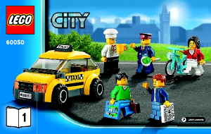 Käyttöohje Lego set 60050 City Rautatieasema