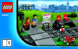 Manual Lego set 60051 City High-speed passenger train