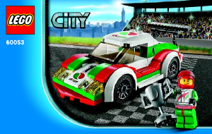 Manual Lego set 60053 City Race car