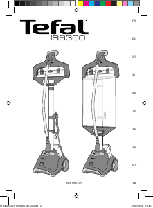 Manual Tefal IS6300T1 Vaporizador de vestuário