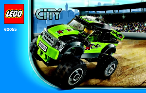 Bedienungsanleitung Lego set 60055 City Monster Truck