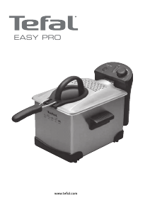 Manual de uso Tefal FR101415 Easy Pro Freidora
