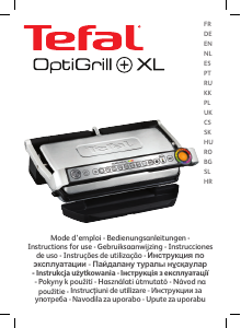 Manual Tefal YY4398FB OptiGrill+ XL Contact Grill