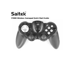 Handleiding Saitek P2900 Gamecontroller