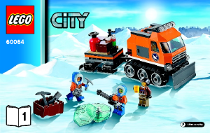 Bedienungsanleitung Lego set 60064 City Arktis-Versorgungsflugzeug