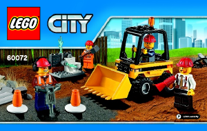 Manual Lego set 60072 City Demolition starter set