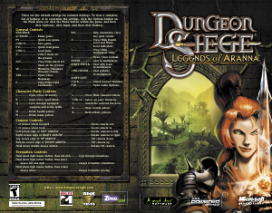 Manual PC Dungeon Siege - Legend of Aranna