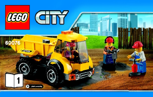Manual de uso Lego set 60076 City Área de demolición