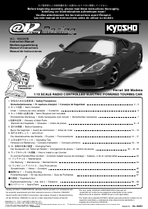 Bedienungsanleitung Kyosho 30651 Ferrari 360 Modena Funkferngesteuerten auto