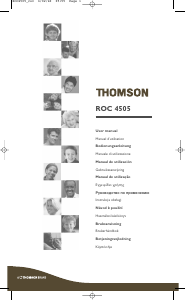 Mode d’emploi Thomson ROC4505 Télécommande
