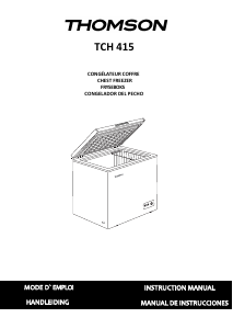 Mode d’emploi Thomson TCH 415 Congélateur