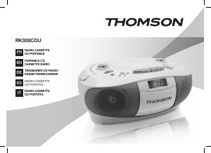 Manuale Thomson RK300CDU Stereo set