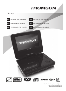 Handleiding Thomson DP7200 DVD speler
