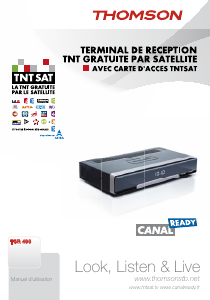 Mode d’emploi Thomson TSR400 Récepteur numérique