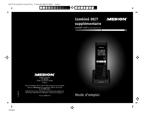 Mode d’emploi Medion LIFE S63049 (MD 82771) Téléphone sans fil