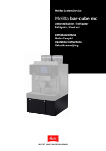 Manual Melitta Bar-Cube MC Refrigerator