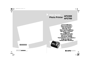 Instrukcja Agfa AP2700 Drukarka fotograficzna