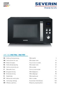 Manual Severin MW 7756 Microwave