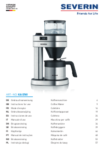 Manual Severin KA 5761 Máquina de café