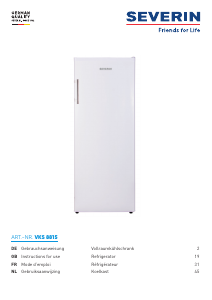 Manual Severin KS 8815 Refrigerator