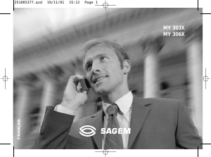 Mode d’emploi Sagem my 306X Téléphone portable