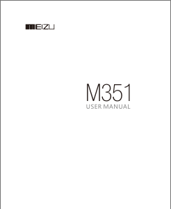 Bruksanvisning Meizu M351 MX3 Mobiltelefon