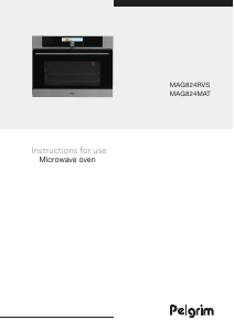 Handleiding Pelgrim MAG824RVS Magnetron