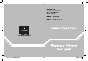 Manual Thrustmaster Ferrari Motors Game Controller