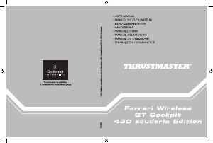 Manual Thrustmaster Ferrari Wireless GT Cockpit 430 Scuderia Edition Controlador do jogo