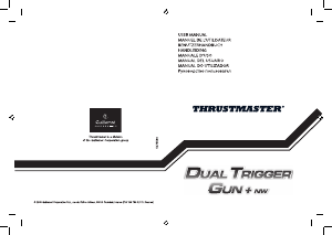 Manual Thrustmaster Dual Trigger Gun + NW Game Controller