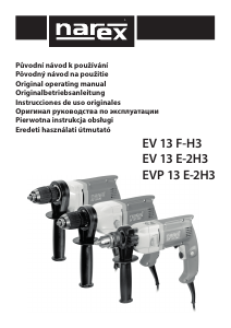 Manual Narex EVP 13 E-2H3 Impact Drill