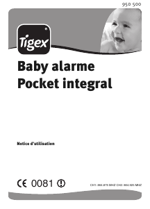 Mode d’emploi Tigex Pocket Ecoute-bébé