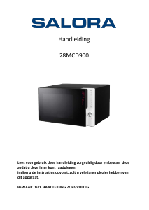 Bruksanvisning Salora 28MCD900 Mikrovågsugn
