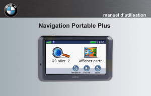 Mode d’emploi BMW Portable Plus Système de navigation