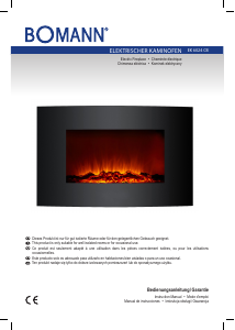 Manual Bomann EK 6024 CB Electric Fireplace