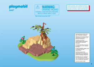 Manual de uso Playmobil set 5447 Fairy World Hada de la salud con animales